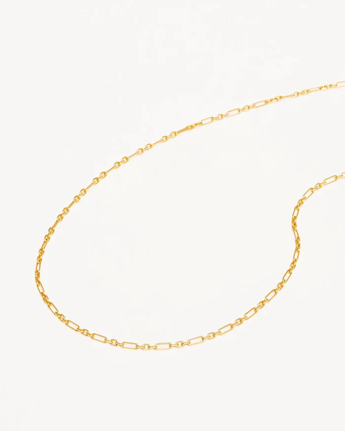 19" MIXED LINK CHAIN NECKLACE | Gold - Darling & Domain