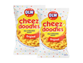 2 Bags of OLW Cheez Doodles 225g (7.93 oz) – Authentic Swedish Cheese Puffs