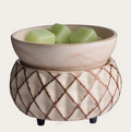 2-in-1 Lattice Wax & Candle Warmer