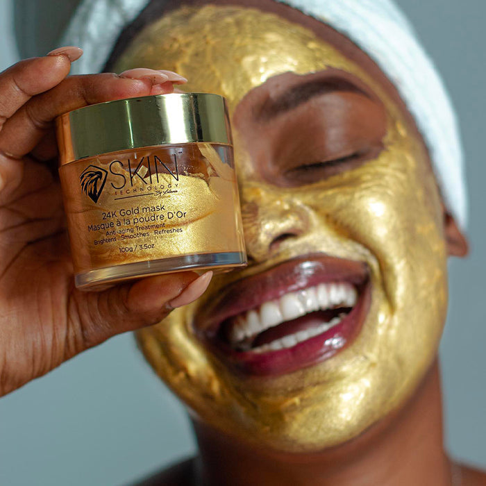 24K Gold Mask