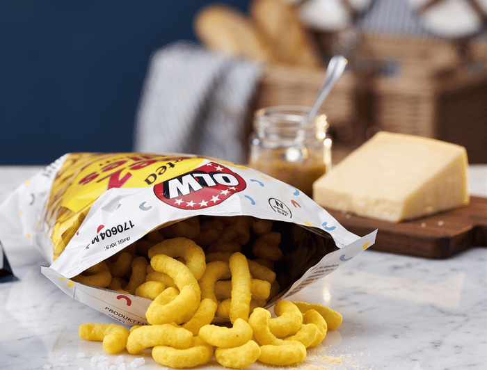3 Bags of OLW Cheez Doodles 225g (7.93 oz) – Authentic Swedish Cheese Puffs