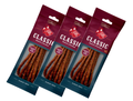 3 Packs of Göl Classic Ölkorv Snack Sausages 120g (4.23 oz) – Authentic Swedish Air-Dried Beer Sausage Sticks