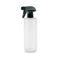 500ml Clear Recycled Plastic Bottle 'Cylinder'- (Trigger Spray)