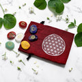 7 Engraved Crystals Chakra Set
