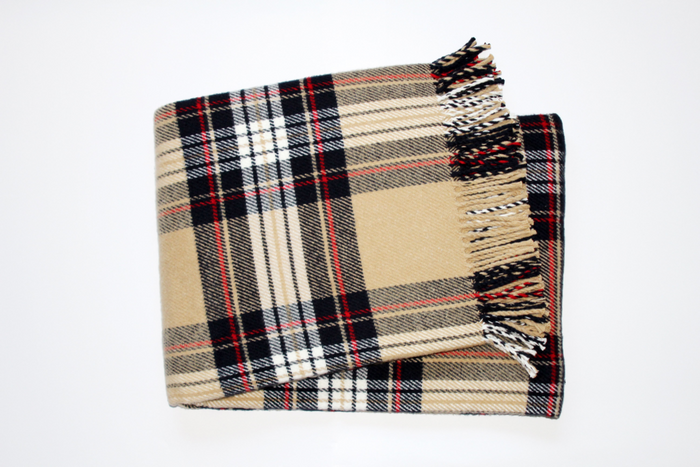 A Soft Idea Classic Tartan Throw Blanket - Multiple Colors!