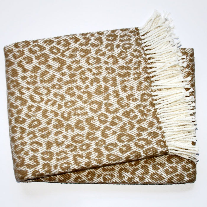 A Soft Idea Plush Leopard Throw - Multiple Colors!