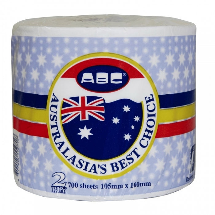 ABC AU-700 Premium Toilet Paper 700 Sheet 2 Ply