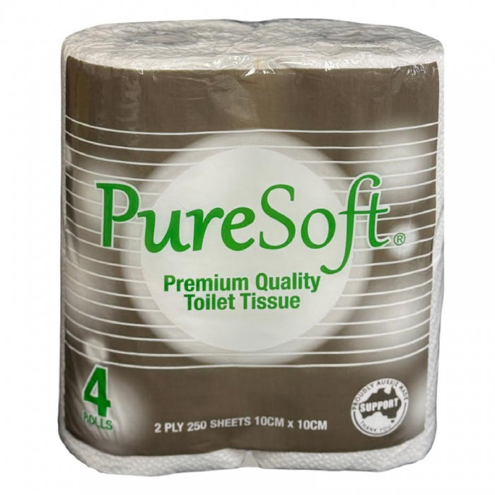 ABC P-250 Puresoft Toilet Rolls 250 Sheet