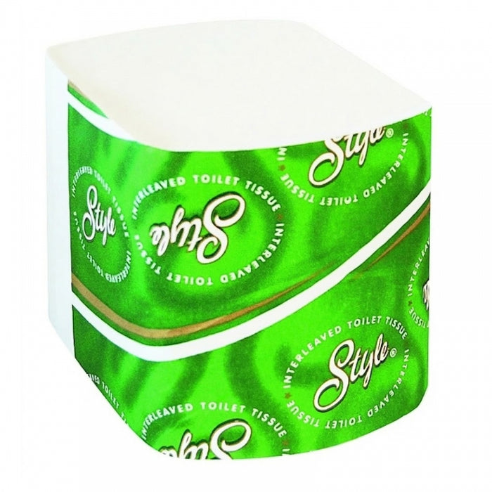 ABC Style Premium ABC-500 Toilet Tissue Interleaved 1Ply