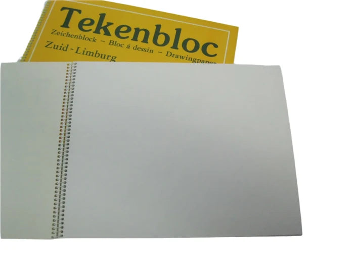 Artist Drawing paper pad 120 gr 30x40cm  20 sheets SCHUT VAN GELDER  Made in Holland