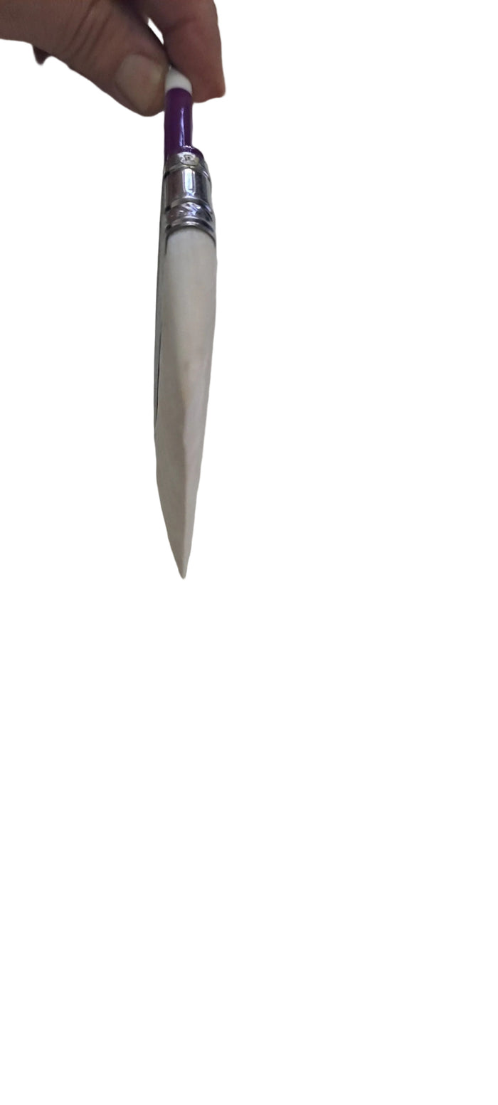Artist Watercolor Wash brush White Synthetic Sable Flat 2'' inch Short Handle