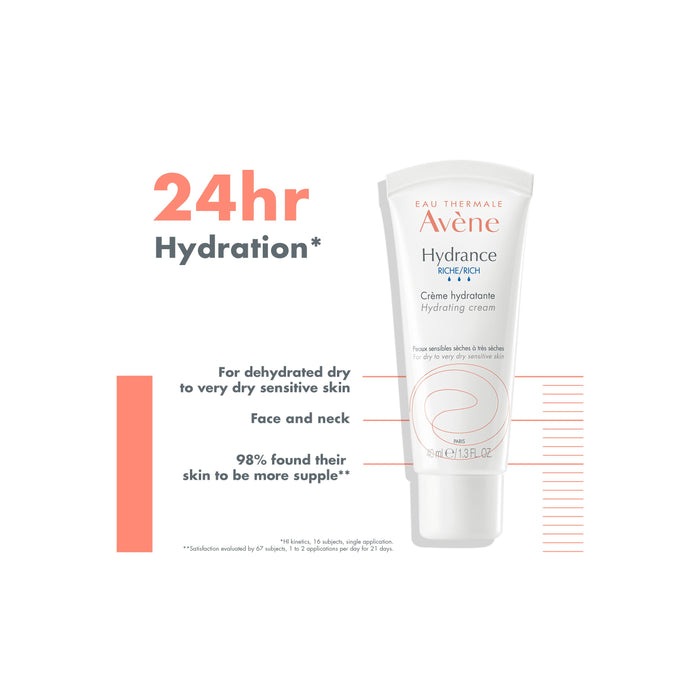 Avène Hydrance Rich Hydrating Cream Moisturiser 40ml
