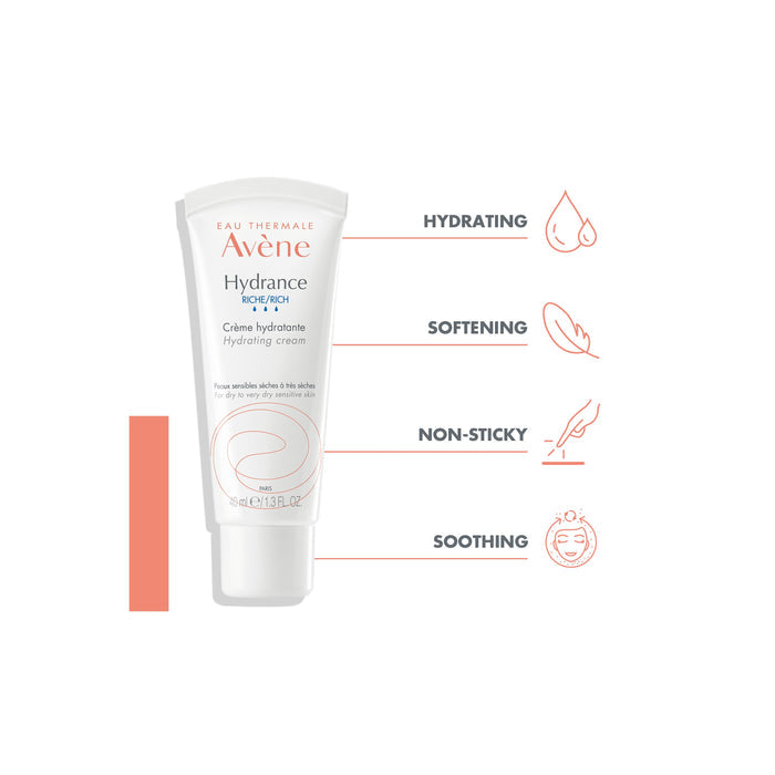Avène Hydrance Rich Hydrating Cream Moisturiser 40ml