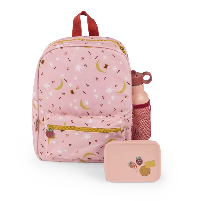 Moulin Roty - Backpack - Après la Pluie - W/Water Bottle