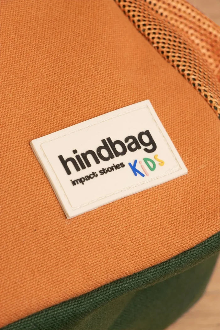 Backpack - Romy - Electric Blue - Logo Details