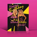 BADDEST BITCHES 80's birthday card