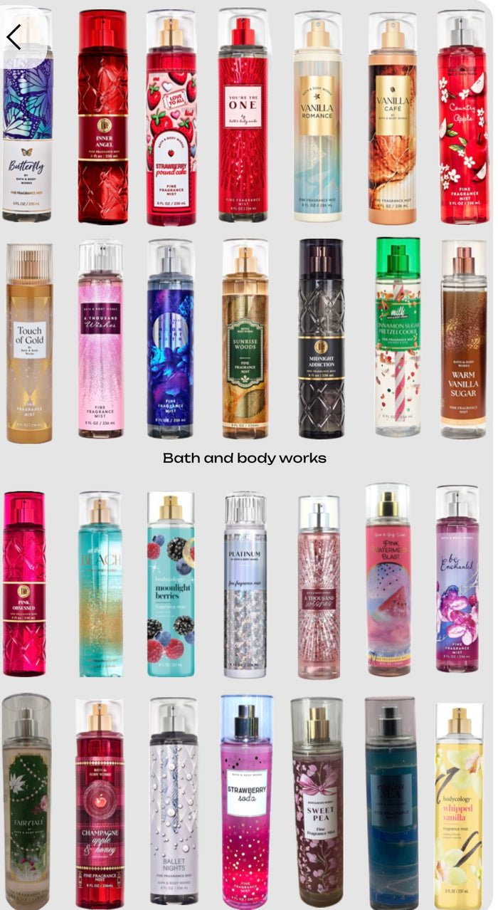 Bath & Body Mist 236 ml