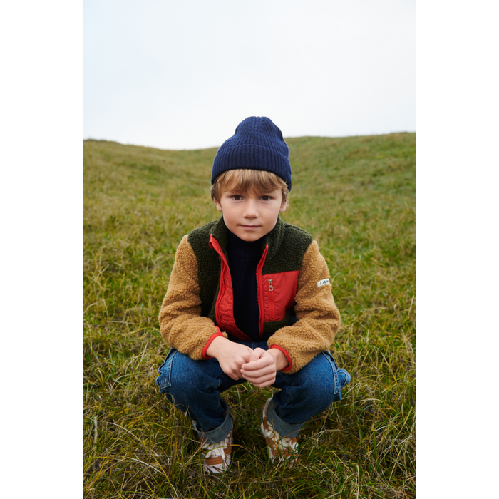 Liewood - Beanie Hat - Miller - Classic Navy - Lifestyle Cut 2