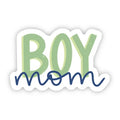 Big Moods 'Boy Mom' Green Vinyl Sticker