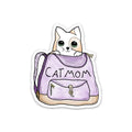 Big Moods 'Cat Mom' Backpack Vinyl Sticker