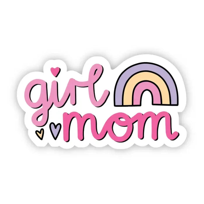 Big Moods 'Girl Mom' Vinyl Sticker