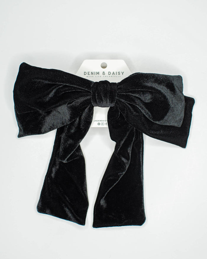 Big Velvet Bow: Red