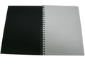 Black Hardback Sketch Drawing Paper Pad 9x12'' - 80 Sheets-65 lb