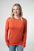 Blair Long Sleeve Top - Pumpkin