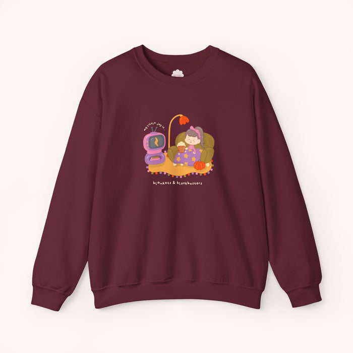 Blankets & Blockbusters Crewneck Sweatshirt