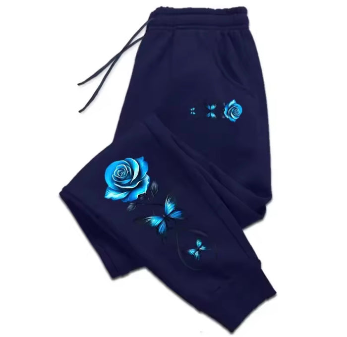 Blue Rose Joggers