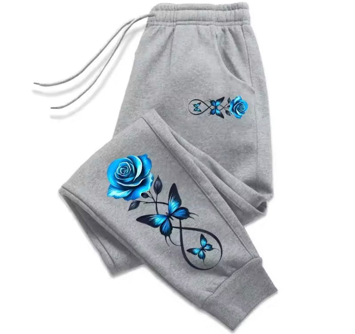Blue Rose Joggers