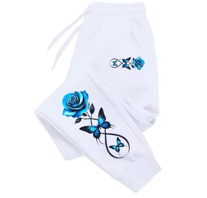 Blue Rose Joggers