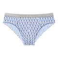Blue Sailor's Knot Printed Low Rise Brief - Parke & Ronen
