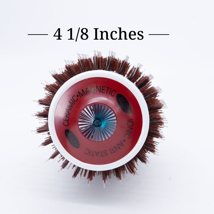 Boar & Nylon Bristle w/ Magnetic Therapy Handle Brush in 6 Sizes