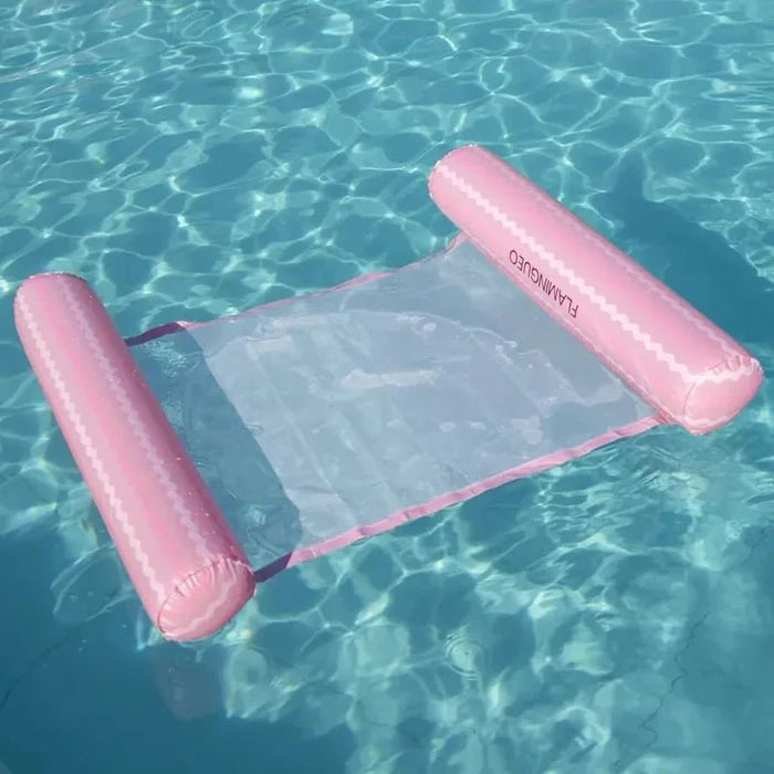 Boogie Inflatable Floating Pool Hammock with Mesh Seat