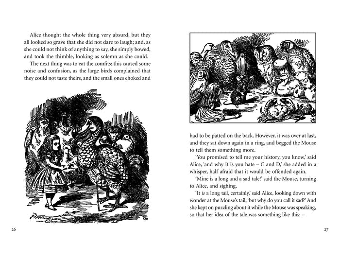 Book -  Alice's Adventures In Wonderland - Spread 2
