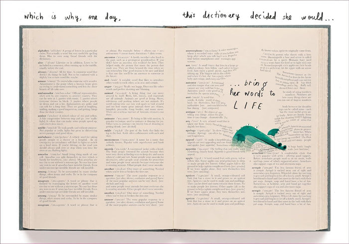 Book - Dictionary Story - Spread 1