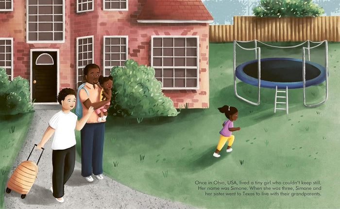 Book - Little People, Big Dreams - Simone Biles - Spread 1