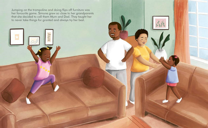 Book - Little People, Big Dreams - Simone Biles - Spread 2