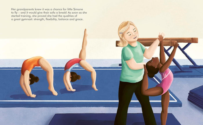 Book - Little People, Big Dreams - Simone Biles - Spread 4