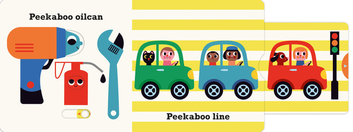 Book - Peekaboo Car - Spread 1