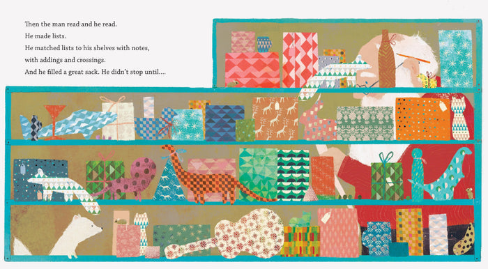 Book - Through The North Pole Snow - Spread 1