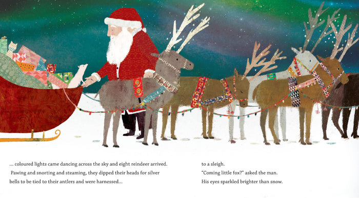 Book - Through The North Pole Snow - Spread 2