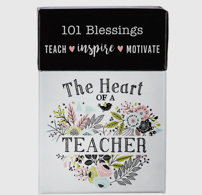 Box of Blessings Heart of A Teacher