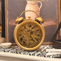 Brass Tabletop Gear Clock