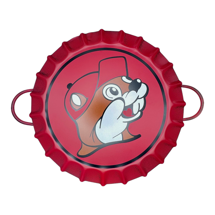 Buc-ee’s 16.5” Bottle Cap Metal Tray