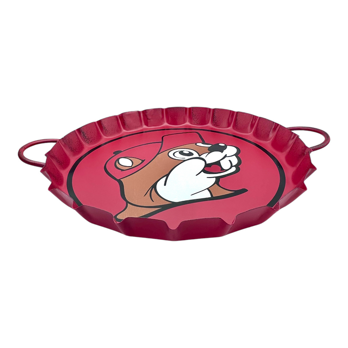 Buc-ee’s 16.5” Bottle Cap Metal Tray