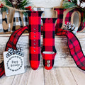 Bull Plaid Print Silicone Band For Apple Watch Two Colors Available - Fancy Bands