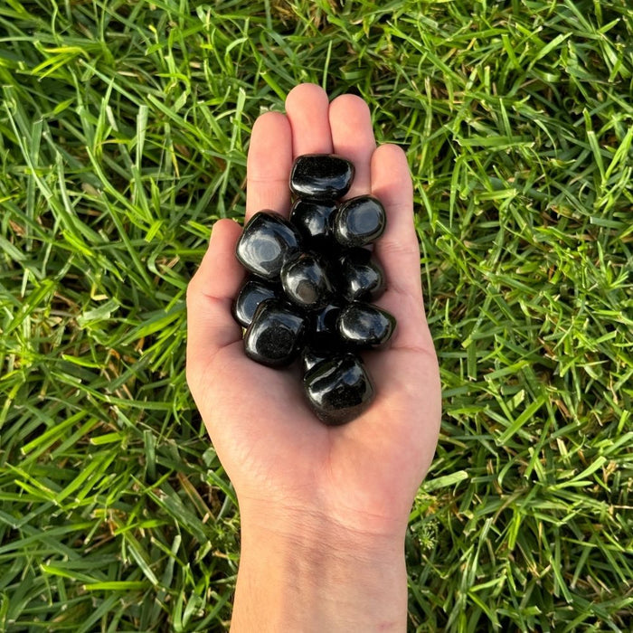 Black Obsidian Tumbled