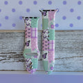 Butterfly Quilt Print Silicone Band For Apple Watch